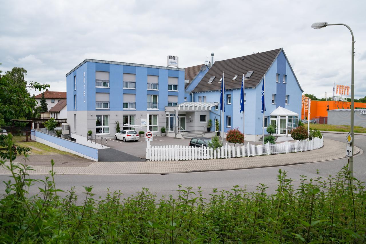 Hotel Restaurant Vater Rhein Woerth am Rhein Exterior foto